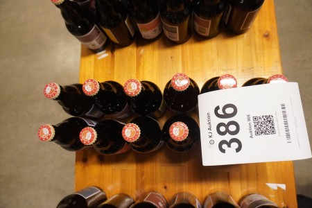 12 flasker blandet øl fra Møns Bryghus 
