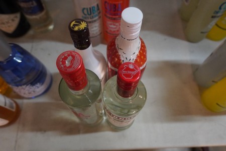 4 flasker spiritus