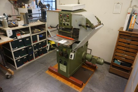 Gilding embossing press machine