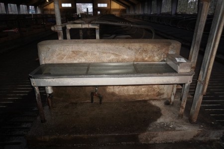 6 pieces. water trough for cows