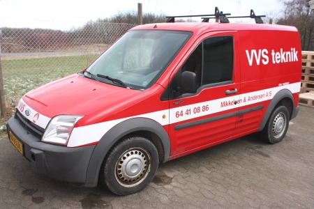 XM95501: Ford Transit Connect 220S, diesel. First reg: 04-10-2006. Date of Inspection: 13-11-2012. KM: 168270