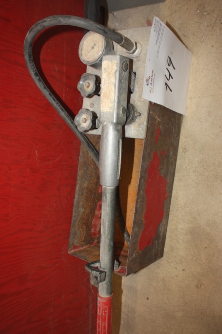 Hydraulic pressure tester, 6 bar, Rohtenberger