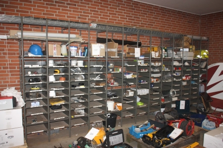 Steel Shelving without content. Drawers. Do not collect until the last day of collection - unless the same buyer bought log 191