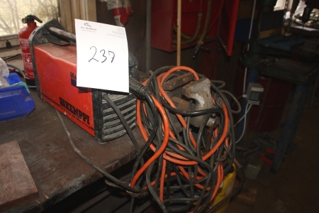 Stick welder, Kemppi Master 2200 with welding cables