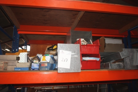 Contents 1 section pallet racking