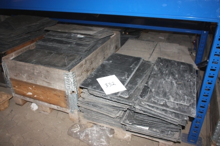 Large lot (about 5 pallets) slate roofing