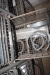 Tube rack with 2 x 36 drawers with content: Various pipe fittings, etc.