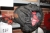 Bag with fall protection equipment + electric sewer cleaner, Ridgid K45
