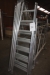 Rolling scaffolding, narrow, Zanders, with quick release