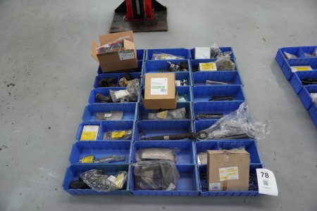 Large batch of spare parts for Skoda, VW, Seat & Audi
