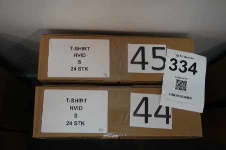 48 Stk. T-Shirt, weiß
