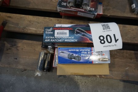 Air wrenches, bolt driver sets, etc.