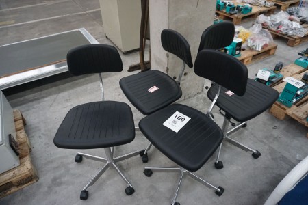 4 pieces. office chairs