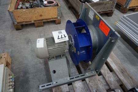 Ventilation motor, Ziehl-ABEGG