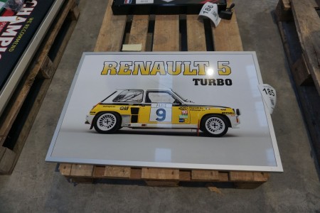 Renault license plate