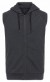 20 pcs. Sport hooded zip, black