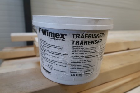 4x2,5 liter  Wimex trærens