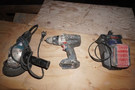 2 pcs. power tools, Bosch & Makita