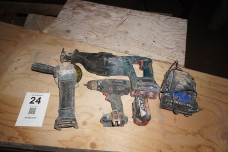 3 pieces. power tools, Bosch