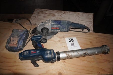 2 pcs. power tools, Bosch