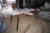 Work table for large tiles, Raimondi 394MA incl. 2 pcs. vacuum suction cups, Easy Move