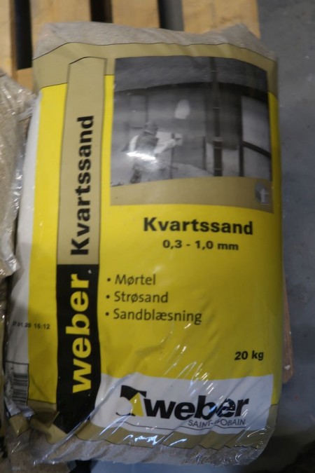 10x20 kg Quarzsand