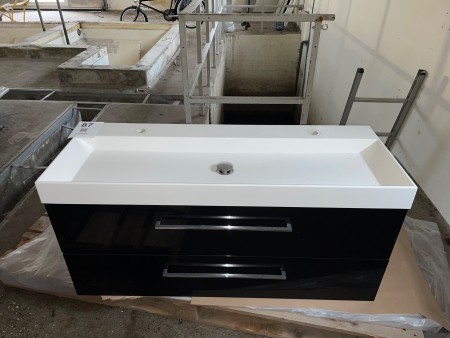 Wash incl. under cabinet