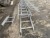Various masonry ladders in aluminium