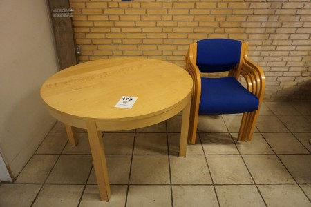 Table incl. 4 pcs. chairs