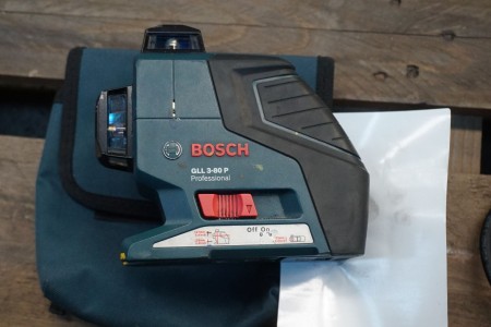 Nivilleringsapparat, Bosch GLL 3-80 P 