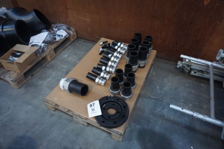 Lot of fittings with thread