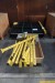 9 pcs. safety/marking grid + Posts with safety censors