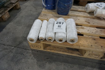 5 rolls of nylon rope