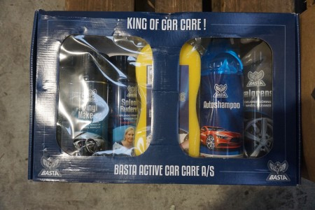 Lot of car care products