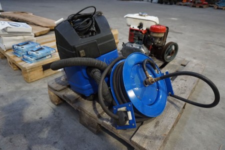 Industrial vacuum cleaner, ALTO 440 + hose reel