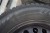 4 pcs. Steel rims with tires, Bridgestone