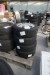 4 pcs. Steel rims with tires, Continental