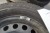 4 stk. Stålfælge med dæk, Bridgestone 