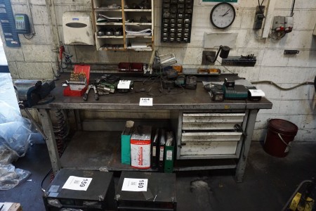 File bench incl. scourge