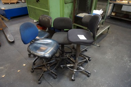 5 pieces. office chairs