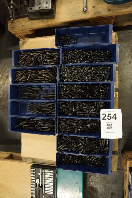 Large batch of bolts