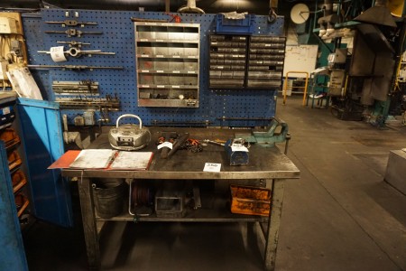 File bench incl. vise
