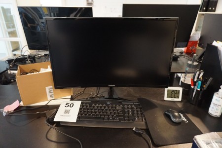 Computer monitor, Samsung incl. keyboard & mouse