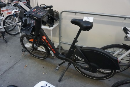 Fahrrad - schwarze Batterie vorne