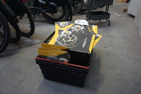 Large batch of brake discs for bicycles, TEKTRO