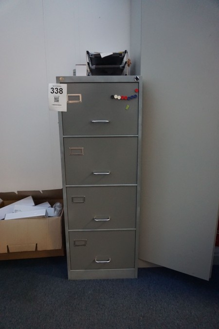 File cabinet in metal