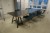 Conference table incl. 6 pieces. chairs