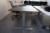 Hæve-/sænkebord inkl. ergonomisk kontorstol & 2 stk. tv, Phillips