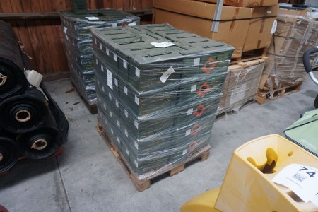 75 pcs. Ammunition boxes