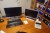2 stk. Skærme, HP, Tastatur, Logitech og regnemaskine, Canon BP26-LTS